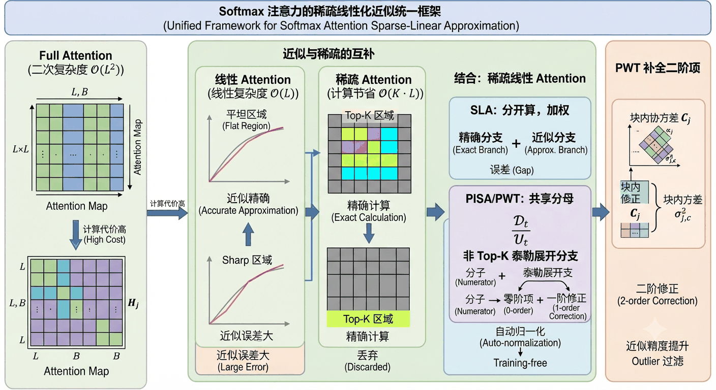 Sparse Linear Attention: 当稀疏遇上线性注意力