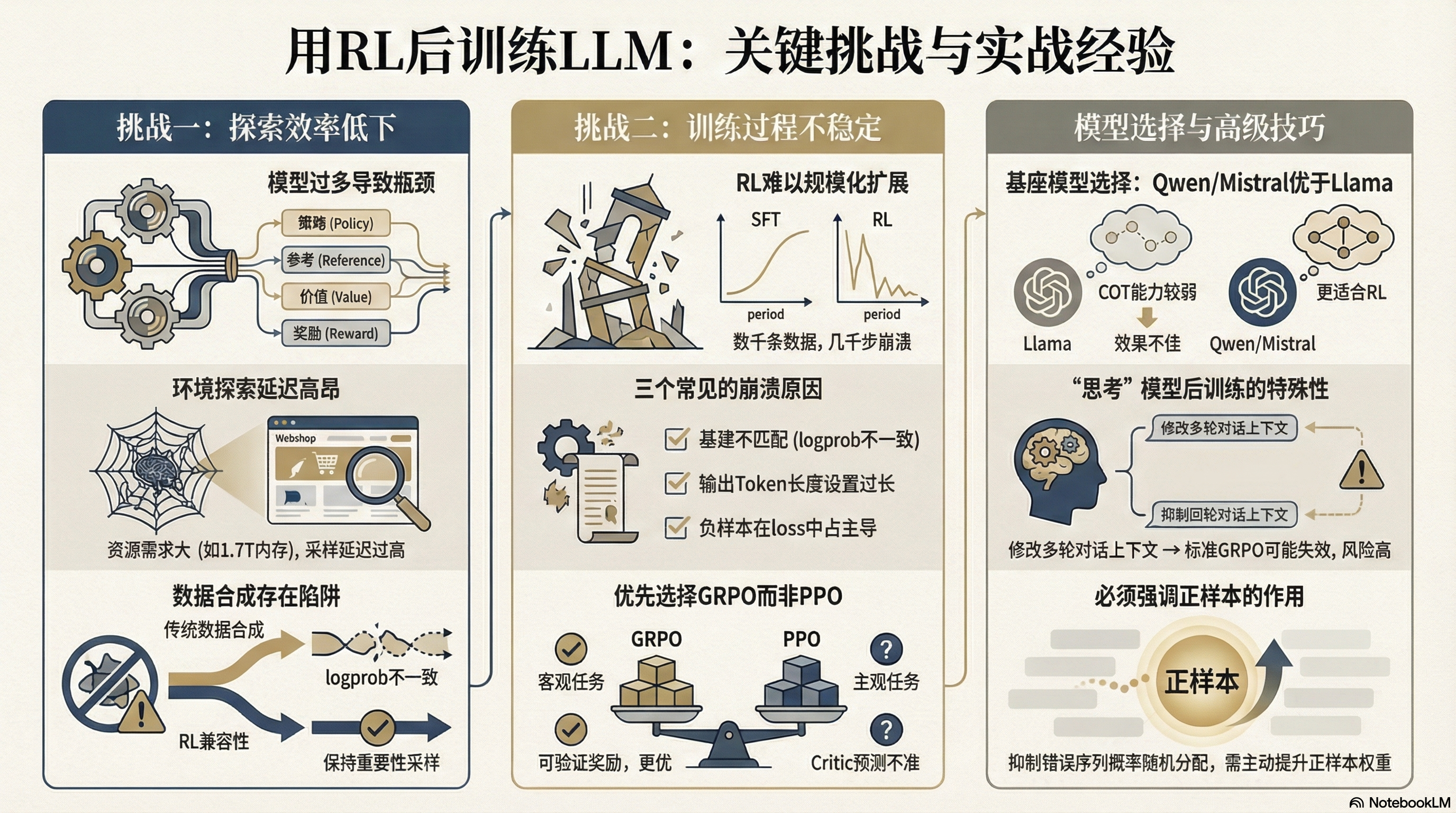 经验分享！这半年来，用 RL 做 LLM 后训练时踩过的那些坑与心得