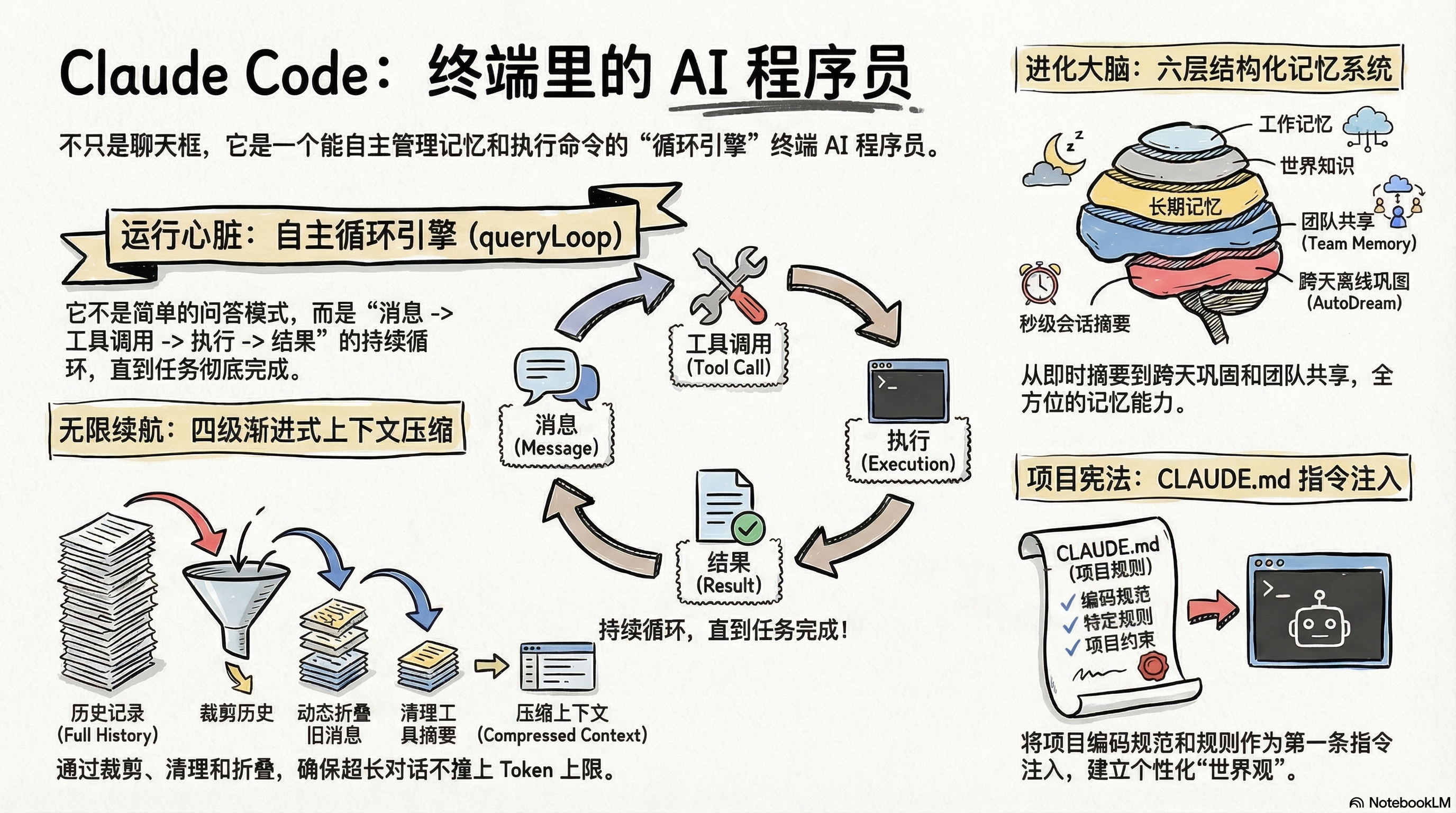 Claude Code 源码深度解析：运行机制与 Memory 模块详解